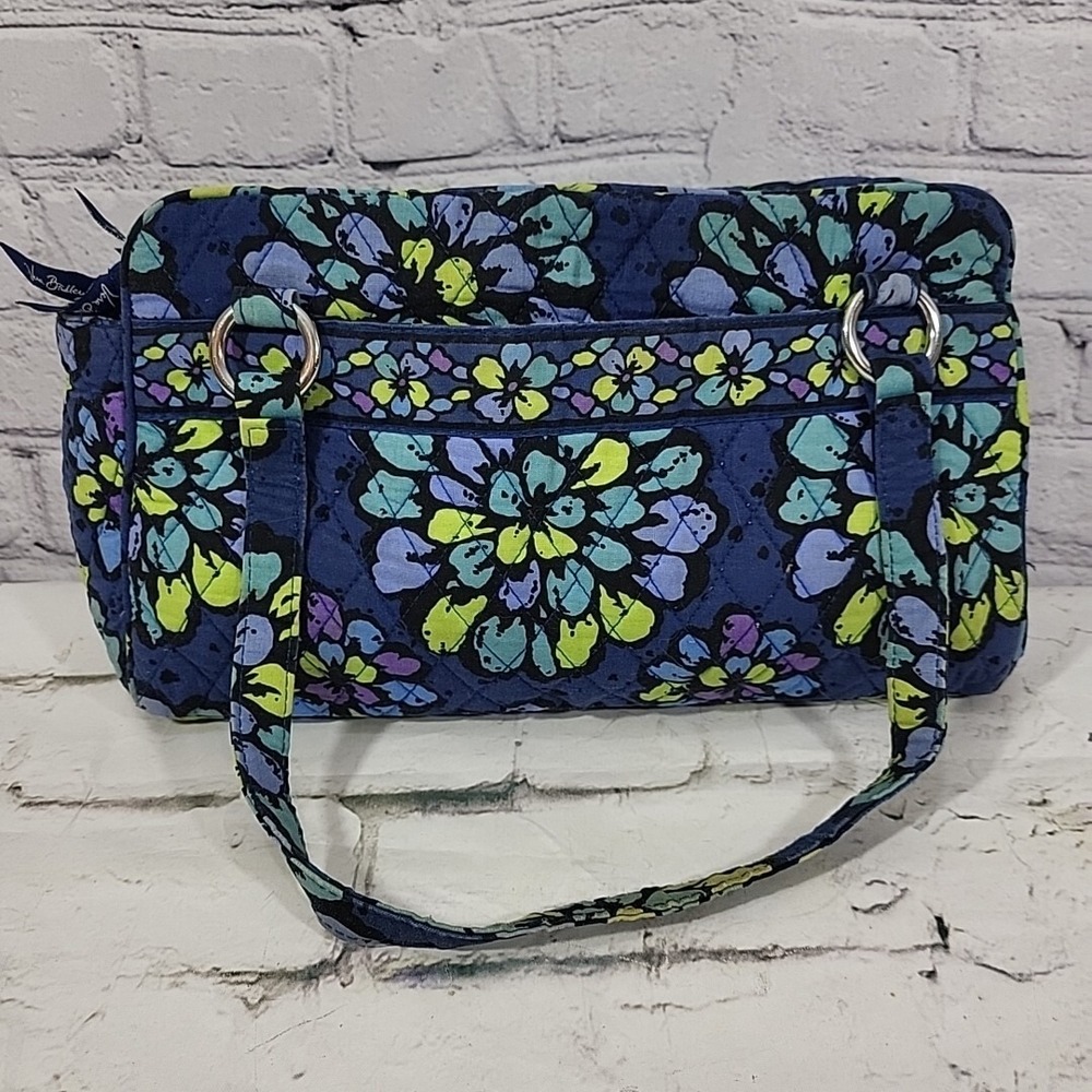 Vera Bradley Floral Tote Some Strap Wear and Damage Flaw